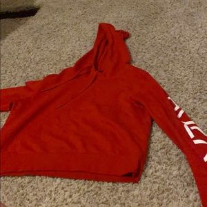 Cropped rvca hoodie